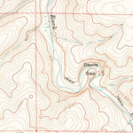 United States Geological Survey Devils Gap, OR (1970, 24000-Scale) digital map