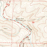 United States Geological Survey Devils Gap, OR (1970, 24000-Scale) digital map