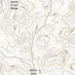 United States Geological Survey Devils Gate, NV (2021, 24000-Scale) digital map