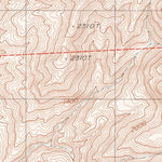 United States Geological Survey Devils Golf Course, CA (1988, 24000-Scale) digital map