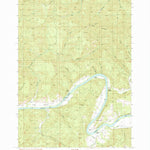 United States Geological Survey Devils Graveyard, OR (1990, 24000-Scale) digital map