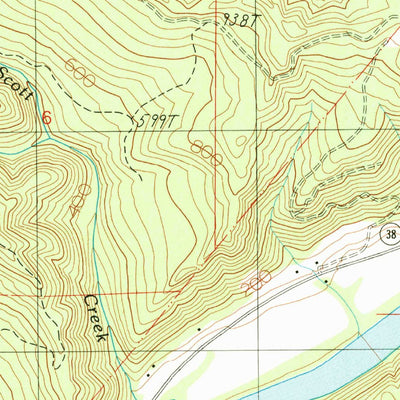 United States Geological Survey Devils Graveyard, OR (1990, 24000-Scale) digital map