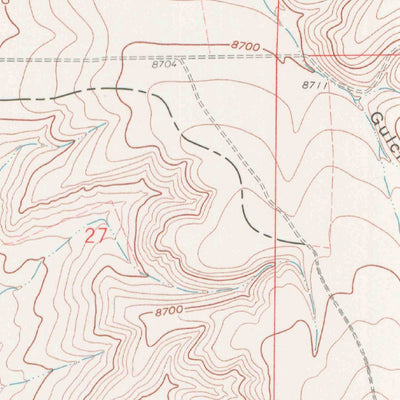 United States Geological Survey Devils Gulch, CO (1960, 24000-Scale) digital map