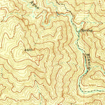 United States Geological Survey Devils Heart Peak, CA (1943, 24000-Scale) digital map