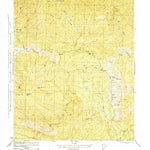 United States Geological Survey Devils Heart Peak, CA (1944, 31680-Scale) digital map