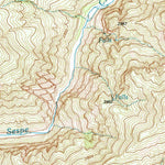 United States Geological Survey Devils Heart Peak, CA (1991, 24000-Scale) digital map