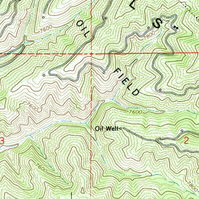 United States Geological Survey Devils Hole Gulch, CO (1966, 24000-Scale) digital map
