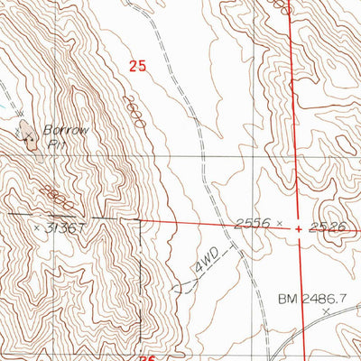 United States Geological Survey Devils Hole, NV (1987, 24000-Scale) digital map