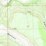 United States Geological Survey Devils Hump, AZ (1980, 24000-Scale) digital map