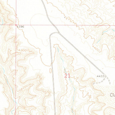 United States Geological Survey Devils Kitchen, WY (1960, 24000-Scale) digital map