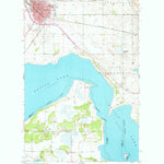 United States Geological Survey Devils Lake, ND (1951, 24000-Scale) digital map