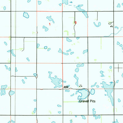 United States Geological Survey Devils Lake, ND (1985, 100000-Scale) digital map