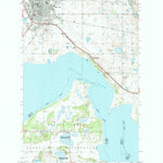 United States Geological Survey Devils Lake, ND (1994, 24000-Scale) digital map