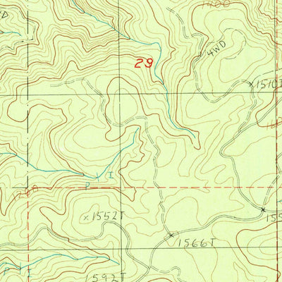 United States Geological Survey Devils Lake, OR (1984, 24000-Scale) digital map