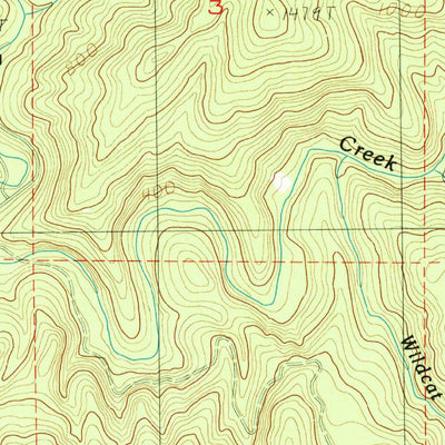 United States Geological Survey Devils Lake, OR (1984, 24000-Scale) digital map