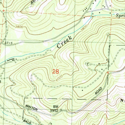 United States Geological Survey Devils Nose, CA (1979, 24000-Scale) digital map