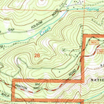 United States Geological Survey Devils Nose, CA (2001, 24000-Scale) digital map