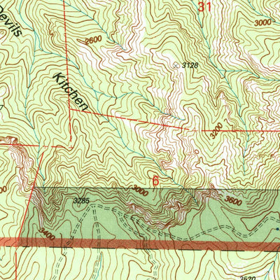 United States Geological Survey Devils Parade Ground, CA (1995, 24000-Scale) digital map