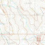 United States Geological Survey Devils Pass, NV (1989, 24000-Scale) digital map