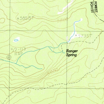 United States Geological Survey Devils Peak, OR (1985, 24000-Scale) digital map