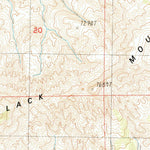 United States Geological Survey Devils Playground, WY (1987, 24000-Scale) digital map