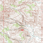 United States Geological Survey Devils Playground, WY (1996, 24000-Scale) digital map