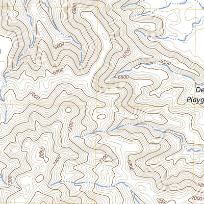 United States Geological Survey Devils Playground, WY (2023, 24000-Scale) digital map