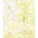 United States Geological Survey Devils Postpile, CA (1953, 62500-Scale) digital map