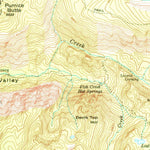 United States Geological Survey Devils Postpile, CA (1953, 62500-Scale) digital map