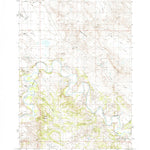 United States Geological Survey Devils Run, WY-MT (1984, 24000-Scale) digital map