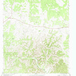 United States Geological Survey Devils Sinkhole, TX (1971, 24000-Scale) digital map
