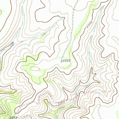 United States Geological Survey Devils Sinkhole, TX (1971, 24000-Scale) digital map
