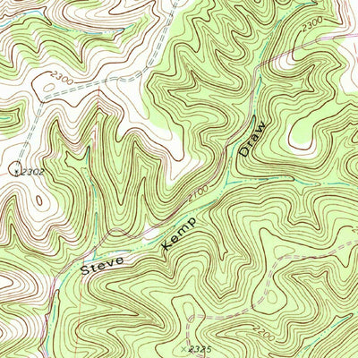 United States Geological Survey Devils Sinkhole, TX (1971, 24000-Scale) digital map