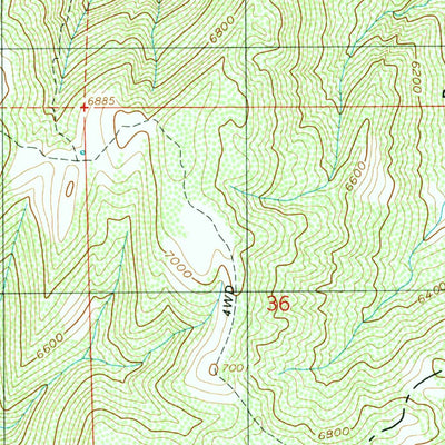United States Geological Survey Devils Slide, UT (1991, 24000-Scale) digital map