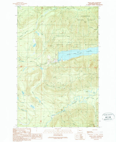 United States Geological Survey Devils Slide, WA (1989, 24000-Scale) digital map