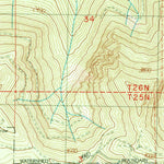 United States Geological Survey Devils Slide, WA (1989, 24000-Scale) digital map