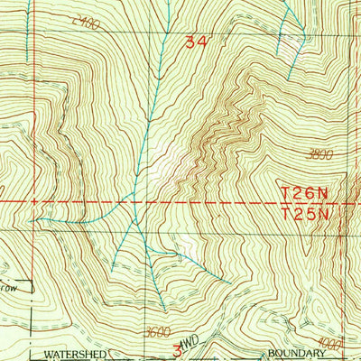 United States Geological Survey Devils Slide, WA (1989, 24000-Scale) digital map