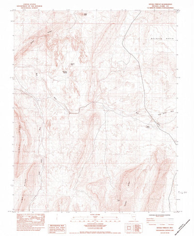 United States Geological Survey Devils Throat, NV (1983, 24000-Scale) digital map