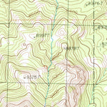 United States Geological Survey Devils Tooth, WY (1987, 24000-Scale) digital map