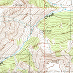 United States Geological Survey Devils Tooth, WY (1987, 24000-Scale) digital map