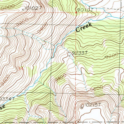 United States Geological Survey Devils Tooth, WY (1987, 24000-Scale) digital map