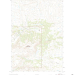 United States Geological Survey Devils Tooth, WY (2021, 24000-Scale) digital map