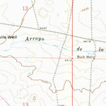 United States Geological Survey Devils Well, NM (1967, 24000-Scale) digital map