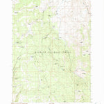 United States Geological Survey Devine Ridge North, OR (1990, 24000-Scale) digital map