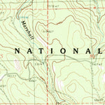 United States Geological Survey Devine Ridge North, OR (1990, 24000-Scale) digital map