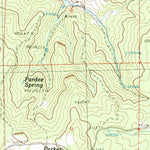 United States Geological Survey Devine Ridge North, OR (1990, 24000-Scale) digital map