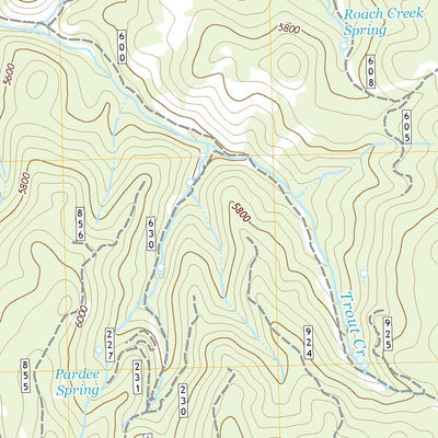 United States Geological Survey Devine Ridge North, OR (2020, 24000-Scale) digital map