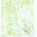 United States Geological Survey Devine, TX (1964, 24000-Scale) digital map