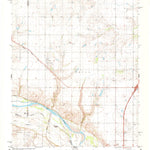 United States Geological Survey Devol, OK-TX (1985, 24000-Scale) digital map