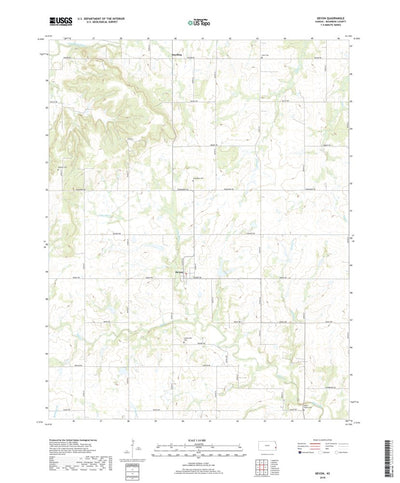 United States Geological Survey Devon, KS (2018, 24000-Scale) digital map